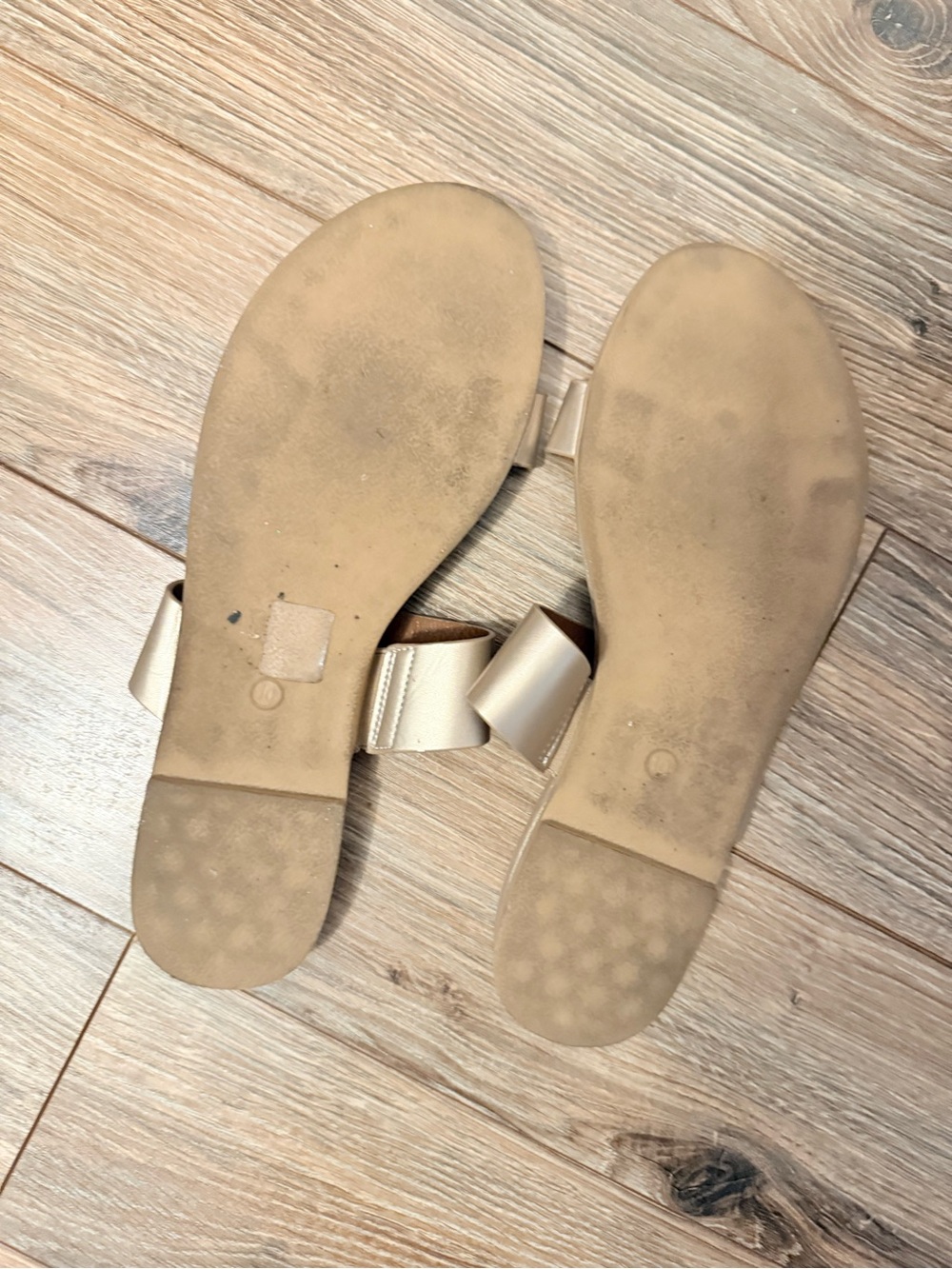 Women's Double-Strap Slide Sandals in Taupe - Picture 2 of 2
